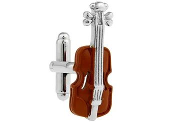 Muzica Serie De Instrumente Muzicale Violoncel Butoni Profesor De Muzică Cadouri Premium Cupru Cavaler De Onoare Bijuterii De Lux Cupru