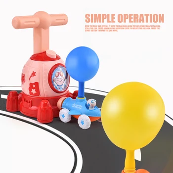 Navă spațială de Zbor Puzzle pentru Copii Pneumatice Vehicul Balon Coaster Balon de Jucărie Mașină Balon Alimentat Jucarii