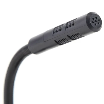 Negru cu Fir USB Laptop Microfon Desktop Mini Studio Discurs Stand Microfon pentru Laptop, PC, Mac 270 * 80 * 12mm/10.63*3.15*0.47 în