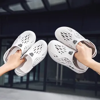 Noi 2021 Bărbați Slip-On Papuci pentru Femei Vara Sandale de Plaja EVA Papuci de sex Feminin Pantofi Platforma Sandale Sport de Injectare EVA Pantofi