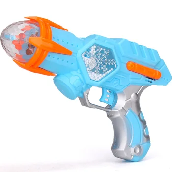 Noi Copii Electric Pistol de Jucărie Proiecție Arma de Zăpadă Luminos Jucărie Muzicală Fete Baieti Distracție în aer liber & Sport Arme de Jucarie Puzzle Muzica