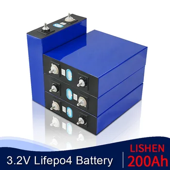 Noi Lifepo4 3.2 v 200ah baterie reîncărcabilă 3.2 v 12V 200ah acumulator Potrivit pentru Energie Solară viață lungă 3500 Cicluri EUUS TAX FREE