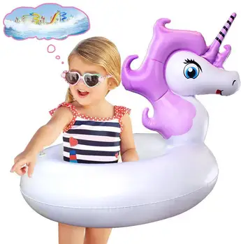 Noi Unicron Gonflabile Înot Inel pentru Copii Piscinei de Înot Cerc Petrecere de Vara, Piscina Jucărie