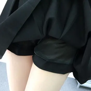 Noi Vara Fuste Stil Japonez Femei Fusta cu Talie Inalta Cu Bandaj Sexy Fete Fuste Mini Saia Feminina Rochie Neagră 2021