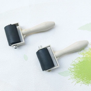 Non-Stick Roller Pin Lut cu Role Ceramica sucitor Instrument de Modelare Ștanțare Brayer Art Clay Instrumente Pentru Ambarcațiunile de 3.5*8*11 cm