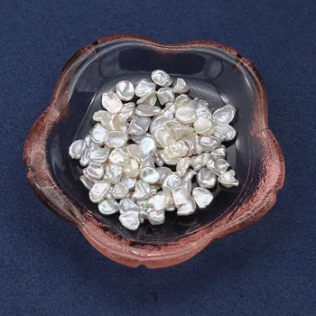 Nou 10/lot Naturale de ape dulci Perle Forma de Petale de Nici unul Gaura Liber Perle pentru a Face DIY Bijuterii Accesorii Colier de 8-10mm