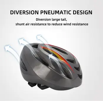 Noua Casca de Bicicleta USB Reîncărcabilă Biciclete Inteligent Casca Cu Fir Semnal de Direcție Ghidon de Control de la Distanță Echipamente de Ciclism