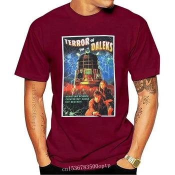 Noul Medic Care Mens T-Shirt - Teroare DE Dalek Cracare 11-lea Doctor Poster