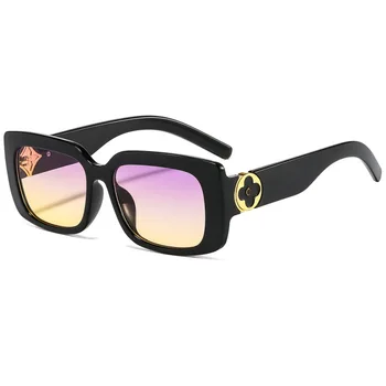 Noul Mic Dreptunghi ochelari de Soare Femei Vintage de Designer de Brand Pătrat Ochelari de Soare Nuante de sex Feminin UV400
