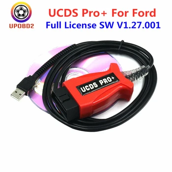 OBD2 Instrument de Diagnosticare Auto cele neînregistrate Pro cele neînregistrate Pro+ V1.27.001 Licență Completă Activarea Completă Cu 35 De Jetoane Pentru Ford Scanner UCDSYS