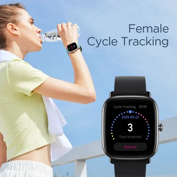 Original Amazfit GTS 2 Mini Smartwatch de sex Feminin de Urmărire a Ciclului Lung a Bateriei Rata de Inima pentru Sport cu GPS Pentru Android