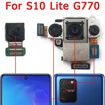 Original Pentru Samsung Galaxy S10 Lite G770F Fata Spate Camera Frontală Principale cu care se Confruntă Camera Module Flex Înlocuire Piese de Schimb