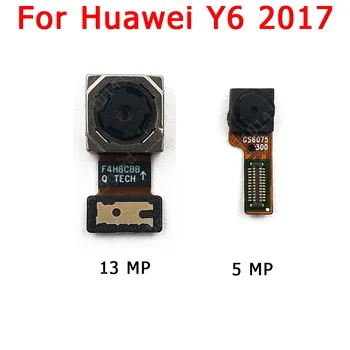 Originale Fata-Spate, Camera Din Spate Pentru Huawei Y6 2017 2018 Y6 Pro Y6s 2019 Principale Cu Care Se Confruntă Camera Module Flex Înlocuire Piese De Schimb