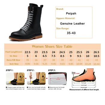 PEIPAH Iarna Glezna Cizme Femei din Piele Pantofi pentru Femeie Cizme Scurte de Cauciuc Doamnelor Toc mic Zip Crpss-a legat Pantofi Plus Dimensiune