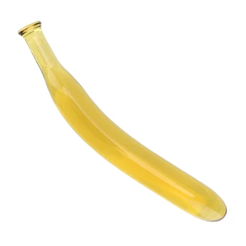 Penis Artificial Legume Fructe Anal Plug Margele de Sticla Dop de Fund Banana Vibrator Vinete Vibratoare Jucarii Sexuale pentru Barbati Femei