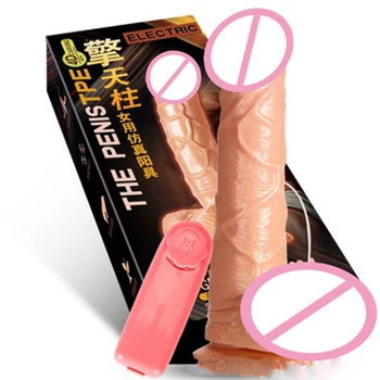 Penis artificial Vibratoare Jucarii Sex Anal Realist Penis Urias ventuza Puternica Scula Vibratoare pentru Femei Vibrator Erotic Adult Produse