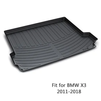 Pentru BMW X3 F25 2011 2012 2013 2016 2017 2018 Boot Liner Anti-Alunecare Mat Accesorii 1Set Mașină de Marfă Portbagajul din Spate Mat