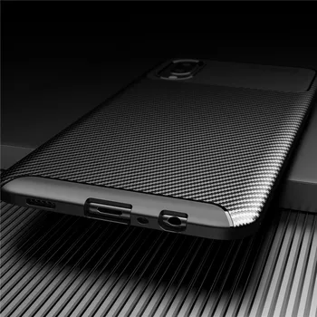 Pentru Cover Samsung Galaxy A02 Caz Pentru Samsung A02 M02 O 02 Capacul Barei De Protecție Din Silicon Slim Fibra De Carbon Pentru Fundas Samsung A02 Caz