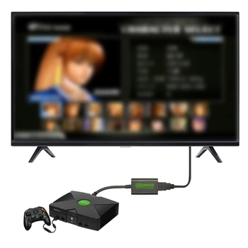 Pentru microsoft - XBOX - Retro Consolă de jocuri Video HDTV compatibil HDMI Converter 24BB