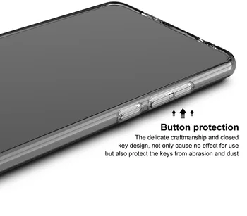Pentru Motorola Moto Unul Hiper Caz IMAK Ultra Subțire TPU Moale Înapoi Acoperi Cazuri de Telefon Pentru Motorola Moto Unul Hiper