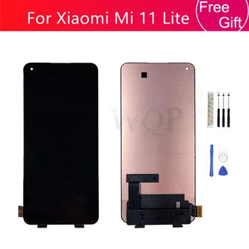 Pentru Xiaomi MI 11 Lite Display LCD Touch Ecran Digitizor de Asamblare Pentru mi 11 Lite Lcd Piese de schimb 6.55