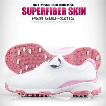 PGM Golf Pantofi Anti-alunecare Respirabil Femei de Înaltă Superioară în Interiorul Sporind Pantofi de Rotație Catarama Golf Adidas Femei Pantofi Impermeabil