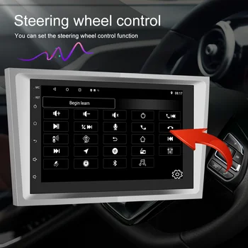 Podofo Android 10 2 Din Stereo Receptor Radio Auto GPS Multimedia pentru Opel Vauxhall Astra Vectra Zafira Antara Corsa Vivaro Veda