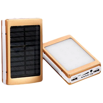 Portabil 5x18650 Powerbank Acoperi Power Bank 18650 Solar Power Bank Caz DIY Cutie Dual USB Kit Încărcător de Telefon Lanterna