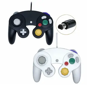 Portabil NGC GC Gamepad Controler cu Fir Pentru Wii, Gamecube Joystick-ul Cu Cablu USB Pentru PC