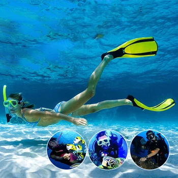 Profesionala A Adultilor, Scufundări Aripioare Inot Reglabil Pantofi De Silicon Lung Submersibile Snorkeling, Scufundări Profesionist Inotatoare