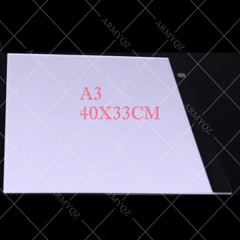 Pătrat rotund Diamant Accesorii Pictura a3 Lumină Led-uri Bord Pad pentru Diamond Artă Instrumente de Pictură A3/A4/A5 Lampa Led USB Alimentat