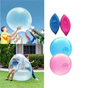 S M L XL Mărime Copii Bubble 6 Culori de Interior, în aer liber cu Apă Umplut cu Bule Minge Minge Distractiv Uimitor de Rezistent la Rupere, Super-Bile Bule