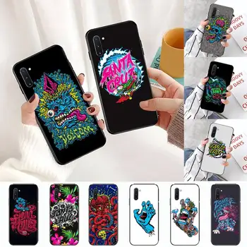 Santa Cruz de Skateboard Caz de Telefon Pentru Samsung Galaxy S8 S9 S10 Plus S10E Nota 3 4 5 6 7 8 9 10 Pro Lite acoperi