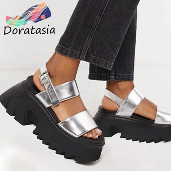 SaraIris 2021 Nou-Veniți Femei De Brand De Lux Platforma Indesata Pantofi De Vara Catarama Curea Sandale Femei, Sandale De Vara