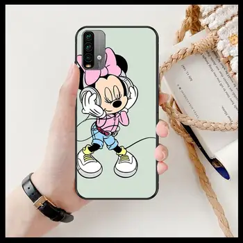 Sari Mickey Minnie Mouse Telefon Caz Pentru XiaoMi Redmi 11 lite 9C 8A 7A Pro 10T 5G Anime Acoperi Km 10 Ultra Poco M3 X3 NFC 8 SE cov