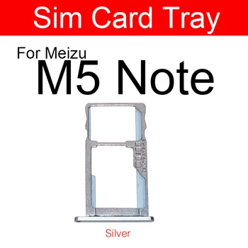 Sim Card Tray Holder Pentru Meizu Meilan Farmec Albastru Note5 M5 Nota M621c M621h Micro SD Cititor Slot pentru Card Sim Inlocuire Reparare