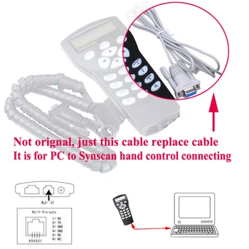 Skywatcher HEQ5 SynScan de control de mână HC la PC heq5 pro synscan receptor Cablu RS232