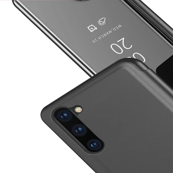 Smart Mirror Caz Flip Pentru Samsung Galaxy A90 A80 A70 A60 A50 A40 A20 A30 A10 A9 Stele Sate Pro Lite A8S A6S A920 A7 Capacul Telefonului