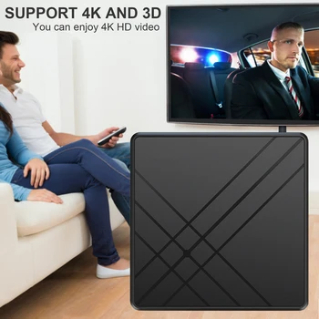 Smart TV Box Android 9.0 TV Box 4GB RAM 32GB ROM Lag-free Interfață Youtube Media Player Smart TV Set-Top Box cu Suport 4K 3D