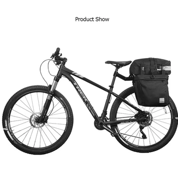 Stoica 3 in 1 Bicicleta Geanta 37L Capacitate Mare de Reflexie Biciclete Coada Loc Coș Portbagaj Saci de Călători Pentru Ciclism MTB Accesorii pentru Biciclete