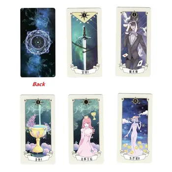 Student carti de Tarot Carduri de Punte cu Ghid Divinație, Astrologie Oracle Tabla de Joc K3NC