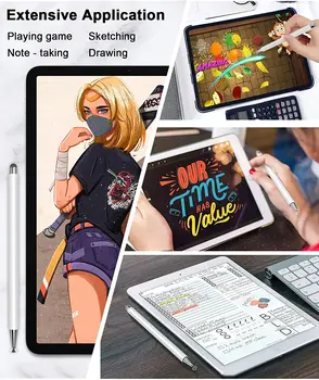 Stylus capacitiv Touch Screen Stilou Universal pentru Samsung Galaxy Tab S7 SM-T870 T875 S7 Plus T970 T975 Tab A7 T500 505 Creion pentru tabletă