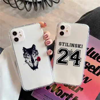 Teen Wolf Stilinski 24 De Telefon Caz Transparent moale Pentru iphone 5 5s 5c 6 se 6s 7 8 11 12 plus mini x xs xr pro max