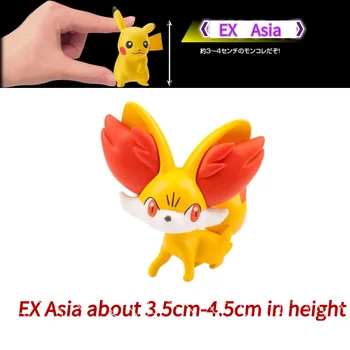 TOMY EX Asia-08 Pokemon Cifrele X/Y Fennekin Jucării Rafinat Aspect Frumos Colecție de Cadouri pentru Copii Personaj Anime