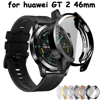 TPU Ecran de Protecție Pentru Huawei Watch GT 2 46MM Acoperire Completă Softuri de Protecție Scoici Protectie Ecran Cazul Accesorii Ceas