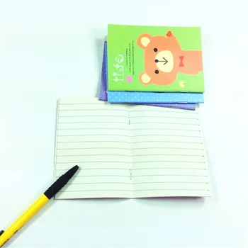 Transport gratuit 40packs Desene animate mici notebook stil kawaii Notebook-uri de Hârtie Săptămânal Lunar Zilnic Notebook-uri