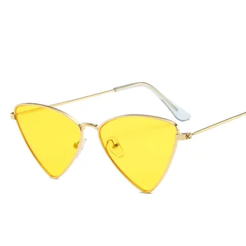 Triunghi ochelari de Soare Femei Supradimensionat Ochelari de Soare Nuante Pentru Barbati Vintage Retro Ochelari de soare Ochelari de protecție 2020 Moda Gafas De Sol UV400