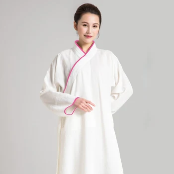 Unisex de Înaltă calitate, Lenjeria de Wudang Tai Chi Costume de Arte Martiale Wushu Uniforme Kung Fu Îmbrăcăminte Shaolin Călugăr Taoist Halat