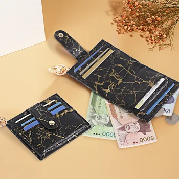 Unisex stil business PU carte de IDENTITATE a titularului RFID bloc simplu casual, ultra-subțire portofel titularul cardului de credit, titularul cardului de afaceri