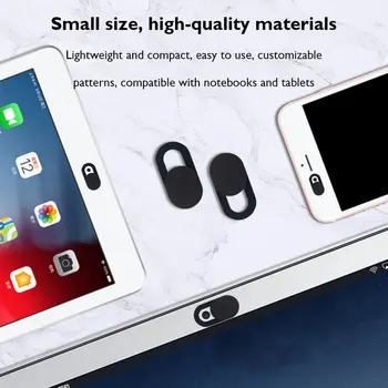 Universal WebCam Capac Obturator Slider Aparat din Plastic Acoperă pentru iPhone PC Laptop-uri Tablete Telefoane Mobile Lentile de Confidențialitate Autocolant
